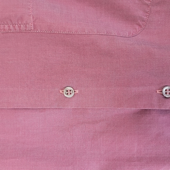 Giorgio Armani - Italian made dress shirt. US L. 16 / 41. Purple with blue tinge - Picture 9 of 10